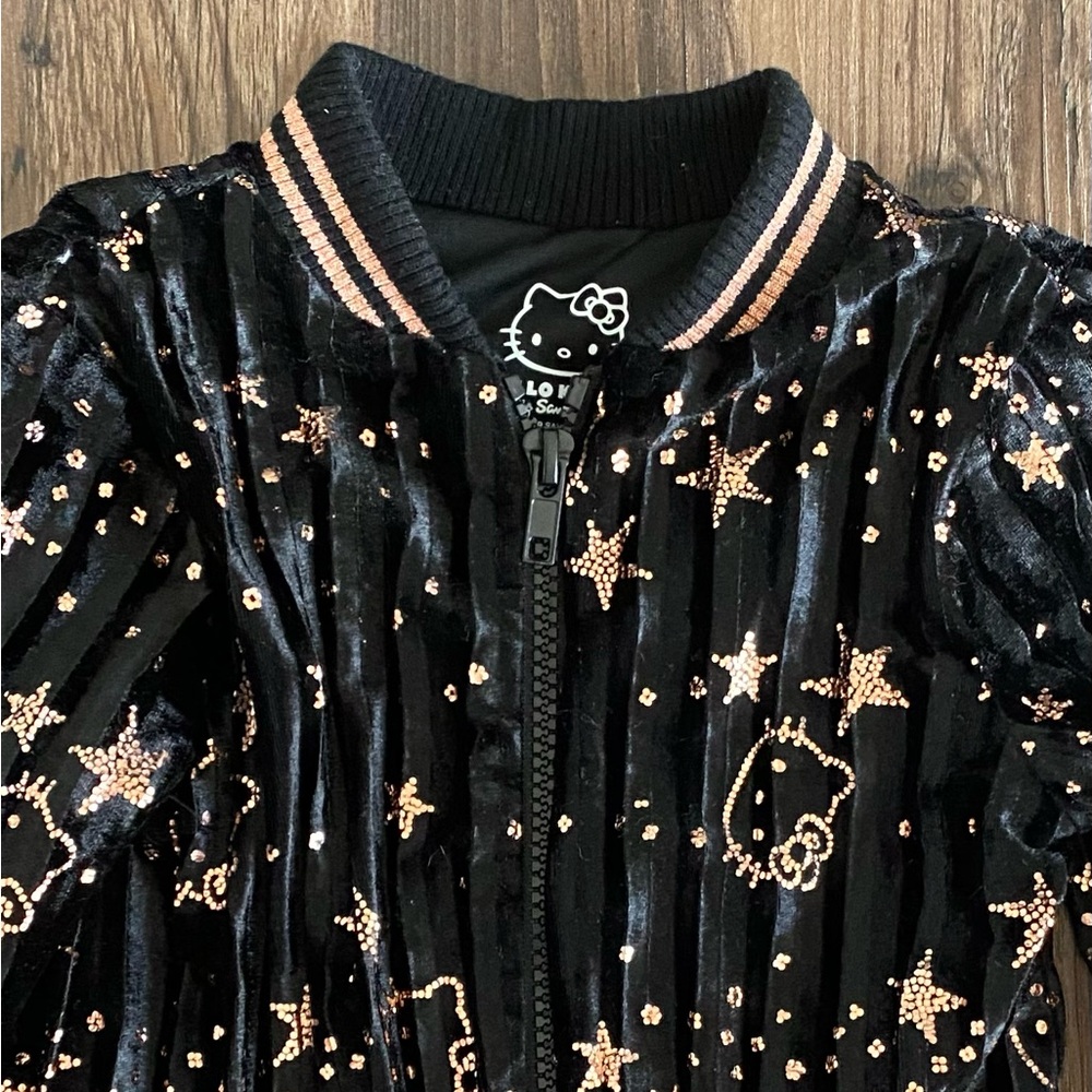 Hello Kitty Velvet Jacket 2T